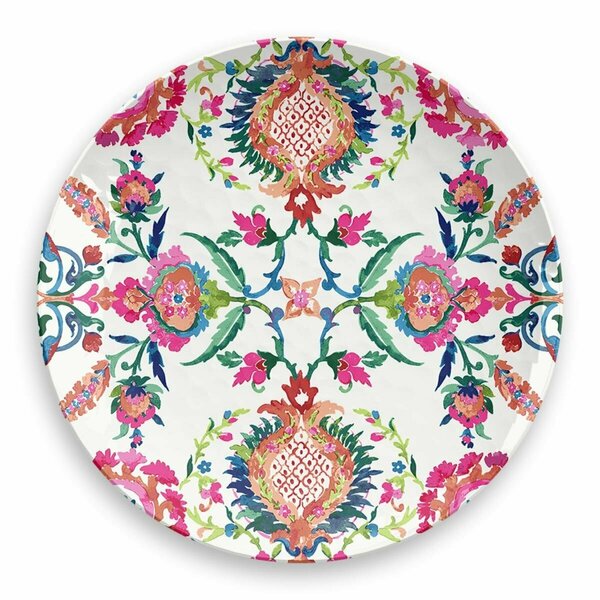 Tarhong Indie Floral Dinner Plate, Set of 6 POH1105DIF